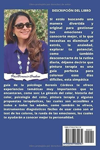 Pintura Terapia Una Guia Perfecta Para Colorear..., De Cordova, Bere. Editorial Independently Published En Español