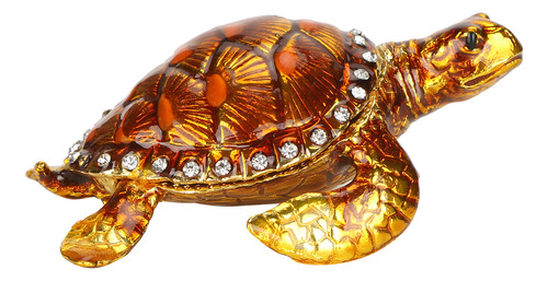 Figura De Tortuga Galvanizada, Bisutería De Tortuga