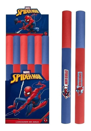 Lanza Agua Spiderman Lanzador 45 Cm Playking