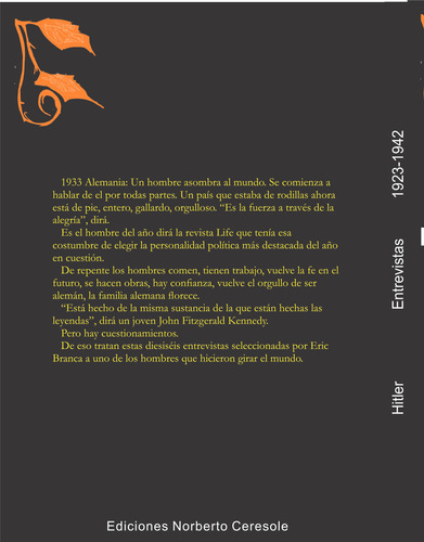 Hitler: Entrevistas 1923-1940