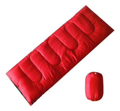 Saco De Dormir 180x75x30cm Rojo
