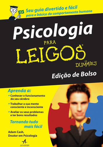 Psicologia para leigos, de Cash, Adam. Série Para leigos Starling Alta Editora E Consultoria  Eireli, capa mole em português, 2011