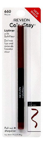 Revlon Colorstay Lipliner Con Softflex, Malva 660, 0.01 Oz