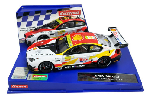 Carro Carrera Digital Autorama Bmw M6 Gt3 No. 42 Escala 1/32
