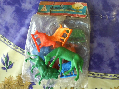 Animalitos Gulliver Plastico De Granja Y Otros Lote X 10 Uni