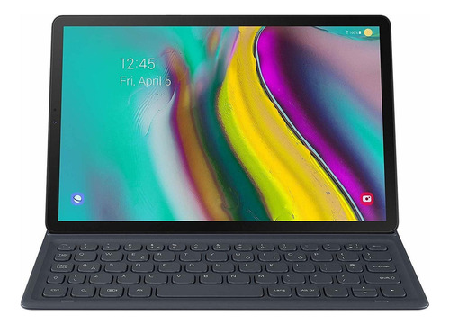 Funda Book Cover Con Teclado Para Samsung Tab S5e