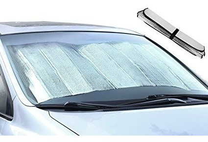 Protector Solar Para Carro Parabrisas Universal Color Plata