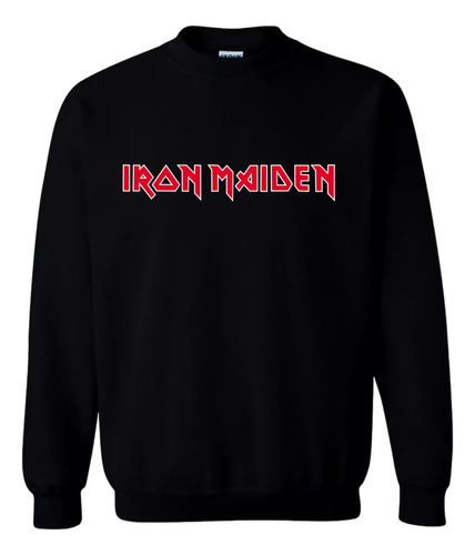 Buzo Cuello Redondo Personalizado Iron Maiden