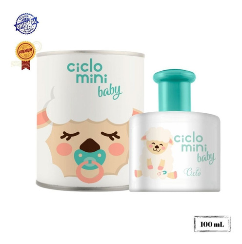 Ciclo Mini Baby Beé Deo Colônia 100ml - 100% Original