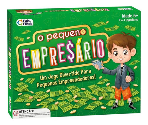 Jogo O Pequeno Empresário Educativo Diversão