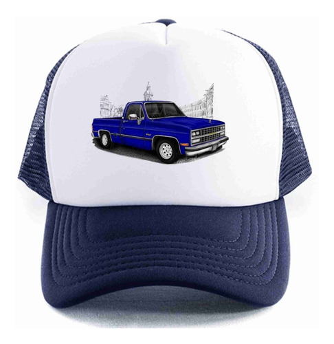 Gorra Camioneta Chevrolet Cheyenne 90 Marino