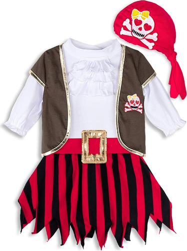 Cosland Disfraz De Pirata Para Bebe Infantil De Halloween P