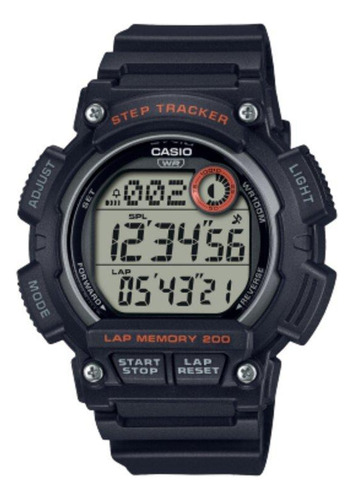 Relógio Casio Masculino Step Tracker Ws-2100h-1avdf