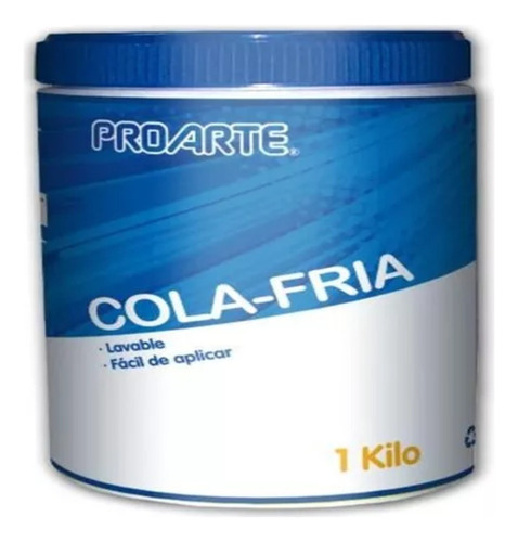 Cola Fria/pegamento 1000 Gramos Lavable Proarte 