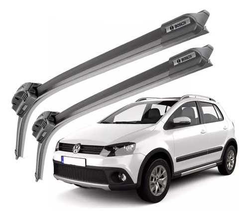 Palheta Limpador Para Bosch Aerofit Volkswagen Crossfox 2009