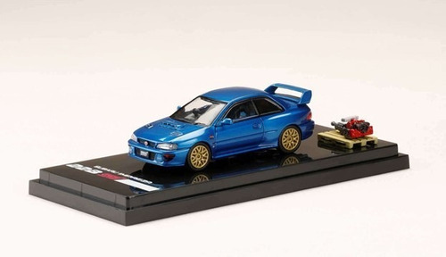 Subaru Impreza Wrx Sti Escala 1/64 22b Del 98