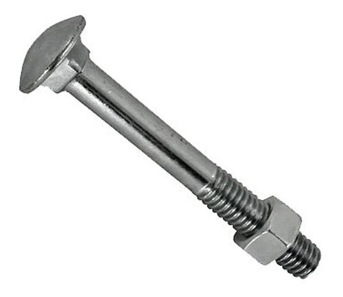 Parafuso Francês 1/4 X 4 (10,1cm) Com Porca 500