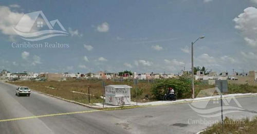 Terreno En Venta En Villas Del Mar Cancun B-mpa5072