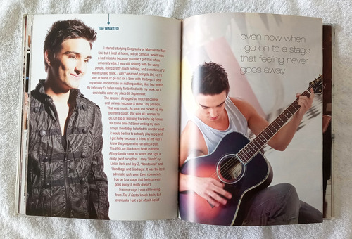 The Wanted Libro 100% Official Our Story Our Way (Usado)