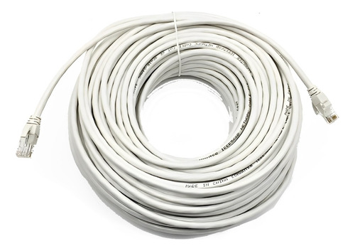 Cable De Red Ethernet Rj45 Utp Categoria 6 (30 Metros)