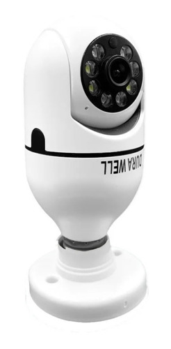 Imagem 1 de 2 de Câmera de segurança Durawell 8177QJ com resolução de 2MP visão nocturna incluída branca