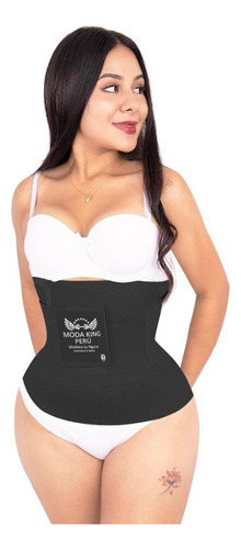 Faja Reloj De Arena Modaking Originales Importadas Tendencia Negro Xl
