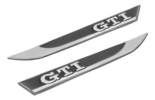 Qcpj Par Juego Emblemas Salpidadera Vw Golf Gti Mk5 Mk6 Mk7