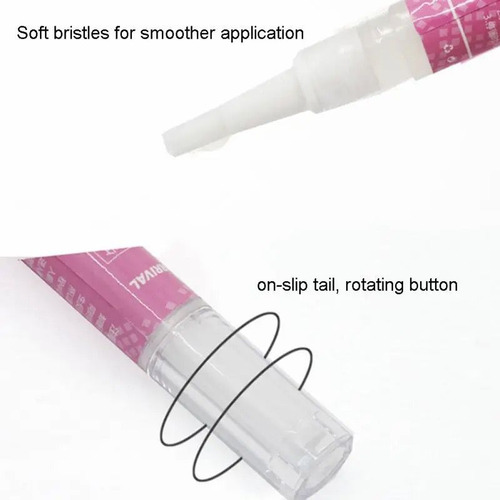 Extensiones De Pestañas Removedor Cepillo Gel Profesional Transparente