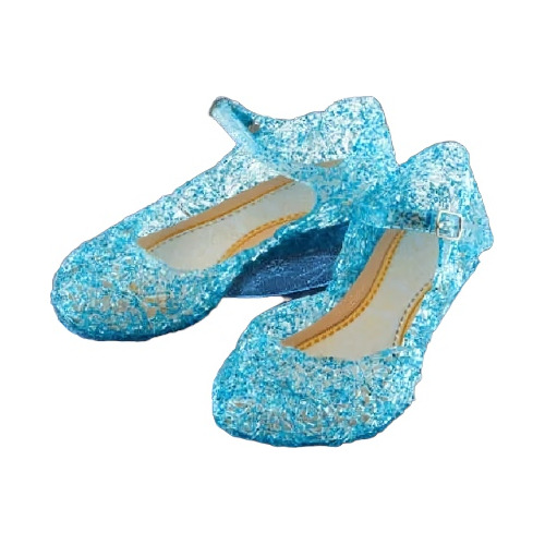 Zapatos Princesa Disfraz Fiesta Calzado Fantasía Frozen Y +