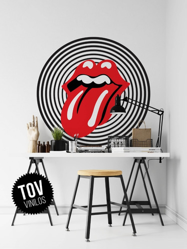 Vinilo Decorativo Tov Rolling Stones Vertigo M