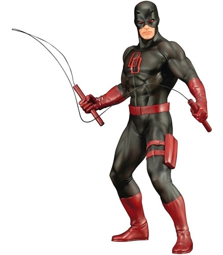 Kotobukiya Artfx Marvel The Defender Series Daredevil Black 