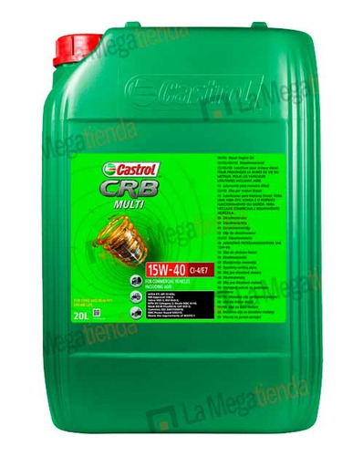 Aceite Castrol Crb Multi 15w-40 Ci-4/e7 20lts