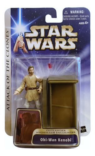 Star Wars Ultra Saga 2003 Obi Wan Nightclub Encounter Unico!
