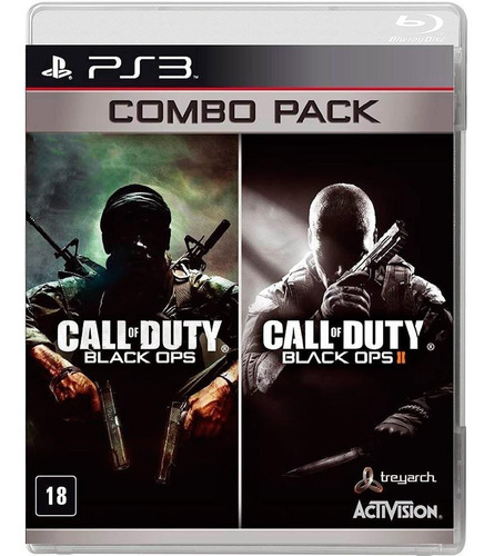 Call Of Duty Black Ops 1 + Black Ops 2 - Ps3 - Novo Lacrado