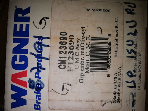 Cilindro Maestro Sup Chev Isuzu Truck 87-95 ¾ P F-123690 Wag (Usado)