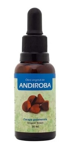 Óleo De Andiroba 30 Ml Prensado A Frio