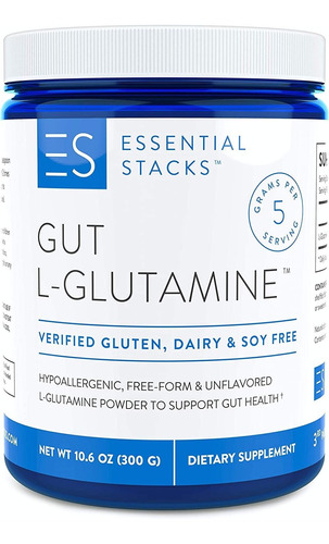 Essential Stacks Polvo De L-glutamina Intestinal - Fabricado