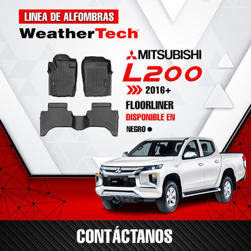 Alfombras Weathertech Mitsubishi L-200  2016 A 2023