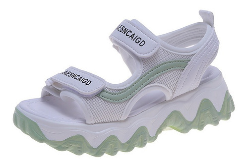 Zapatos Sandalias Deportivas Suela Gruesa Casual Playa Mujer