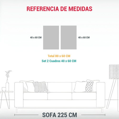 80x60cm Cuadros Retro Nostálgicos De Calidad Bastidor Mader
