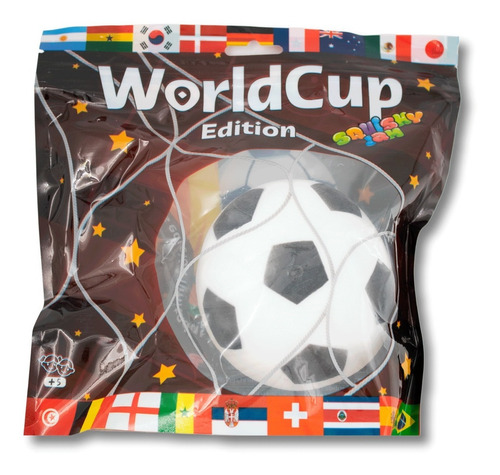 20 Squishy Balón Soccer Antiestres Mundialista Apachurradle 