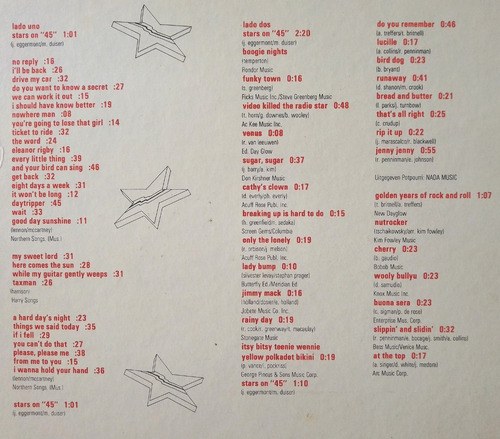 Estrellas Del 45 Top Disco (hits Collection) Mixed Dj 80´s (Usado)