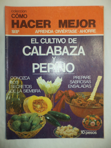 Cómo Hacer Mejor. El Cultivo De Calabaza Y Pepino