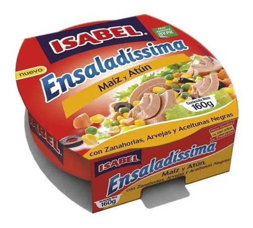 Atún Isabel Ensaladisima 160gr - g a $52