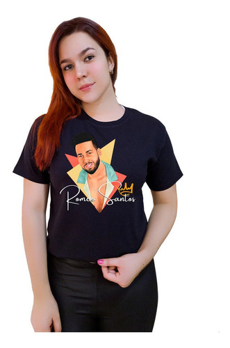 Polera Romeo Santos Concierto Chile2023 Familiar 100%aLG 629