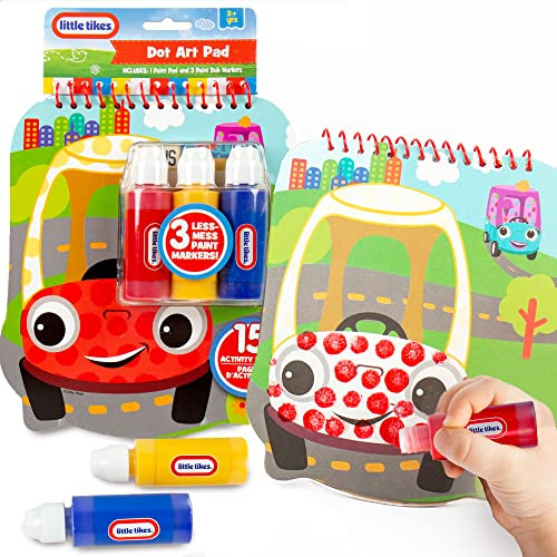 Little Tikes Dot Art Pad Y Marcadores De Puntos, Almohadilla