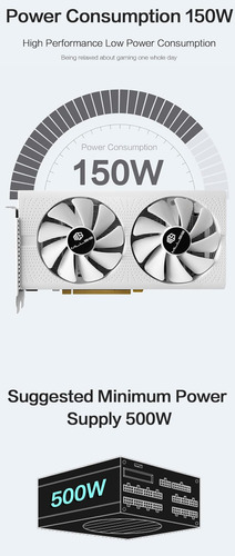 Amd Rx 580 Tarjeta Gráfica 4 Gb Gddr5 Rendimiento 80% De Gtx