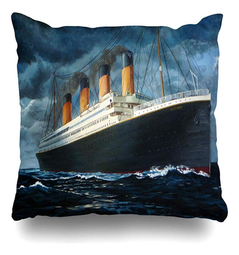 Fundas De Almohada Personalizadas Titanic Pillowslip Cuadrad