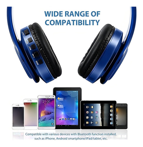 Auriculares genérica gamer inalámbricos Nakano Miku Headphones negro