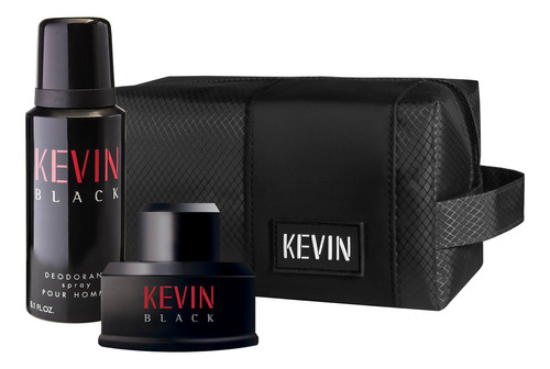 Kevin Black Neceser Perfume Edt 60ml + Desodotante 150ml